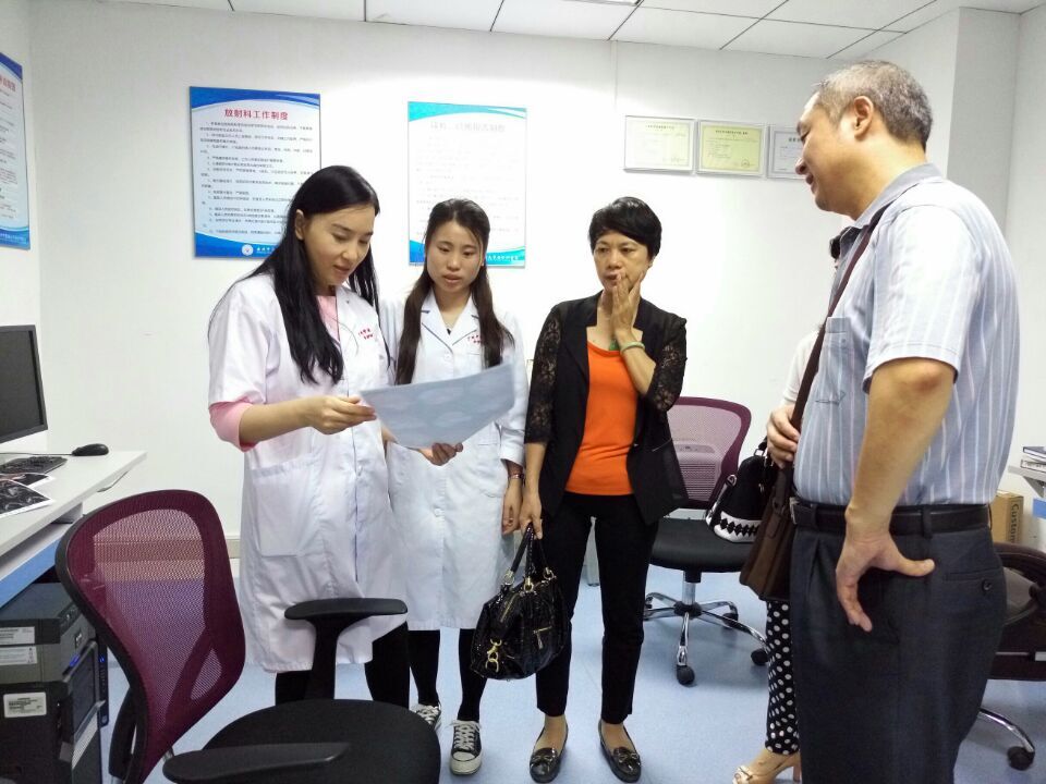 广州市老人院、荔湾区公医办到我院参观交流