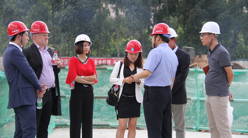 澳大利亚ICON集团总裁一行考察我院国际肿瘤中心合作项目建设工作