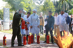 我院开展2019年度消防培训，防患于未“燃”